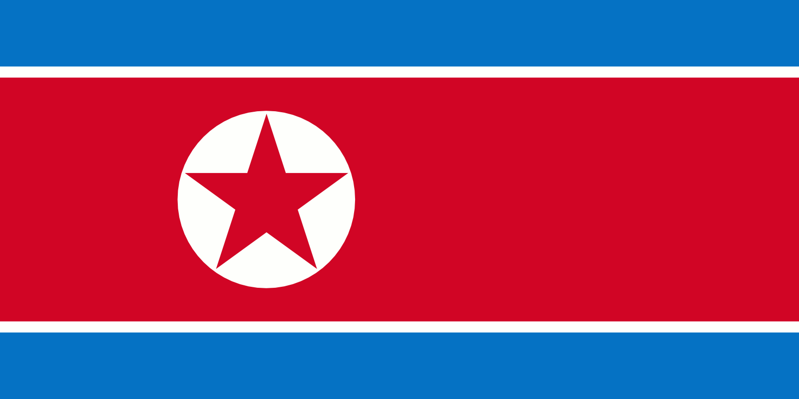 Flaga Korea Północna